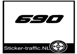 KTM 690 sticker