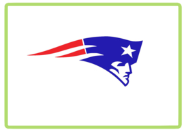 New England Patriots sticker