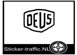 Deus design 1 sticker