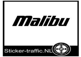 Malibu design 1 sticker