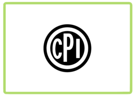 CPI logo sticker