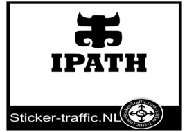 Ipath skateboard sticker