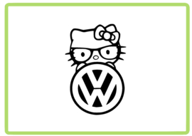 Hello Kitty sticker design 11
