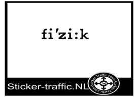 Fizik sticker