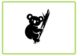 Koala sticker