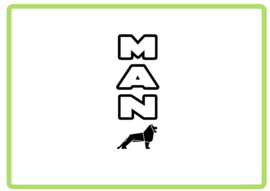Man design 2 sticker