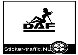 Daf pinup sticker