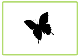 Vlinder sticker design 20