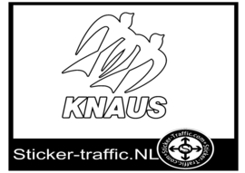 Knaus caravan sticker