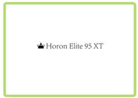 Horon Elite 95 XT caravan en camper sticker