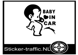 Baby on board design 8 sticker