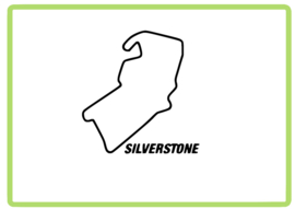 Silverstone circuit sticker