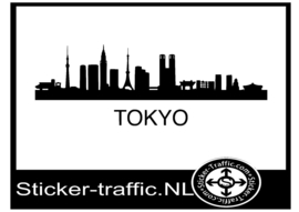 Tokyo skyline sticker