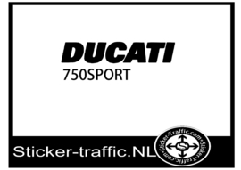 Ducati 750SPORT sticker