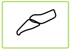 Top Gear test track circuit sticker