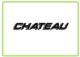 Chateau caravan en camper sticker