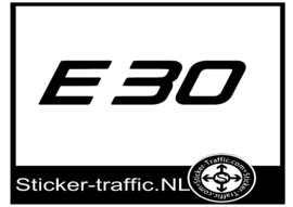 E30 Linde sticker