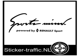 RENAULT Sports Mind Sticker