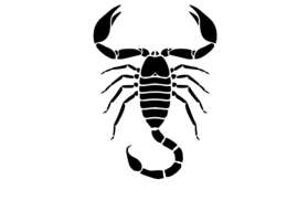 Schorpioen sticker