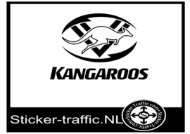 Australien Kangaroos rugby sticker