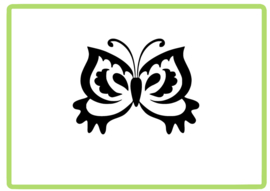 Vlinder sticker design 14