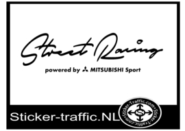 MITSUBISHI Street Racing Sticker