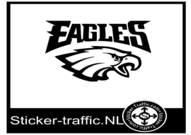 Philadelphia Eagles rugby sticker