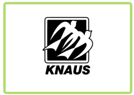 Knaus caravan en camper sticker