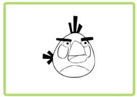 Angry Birds sticker design 2