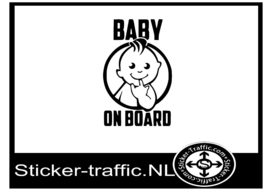 Baby on board design 7 sticker
