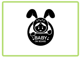 Baby on board sticker design 11