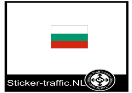 Bulgarije vlag sticker
