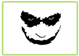Joker sticker design 4
