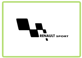 Renault sport sticker