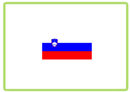 Slovenie vlag sticker