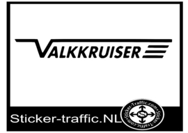 Valkkruiser boot sticker