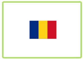 Roemenie vlag sticker