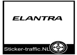 Hyundai Elentra sticker