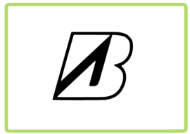 Bridgestone logo sticker design 2