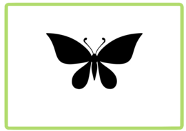 Vlinder sticker design 6