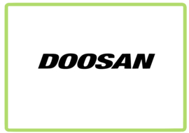 Doosan sticker