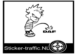 Calvin Daf sticker