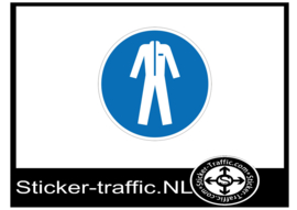 Veiligheidskleding sticker