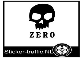 Zero skateboard sticker