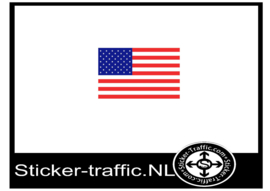 Amerikaanse vlag sticker