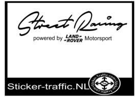 LAND-ROVER Street Racing Sticker