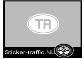 Turkije TR sticker