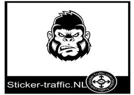 Gorilla design 2 sticker