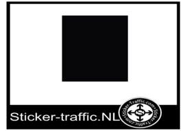 Gevarieerd  logo pakket stickers tussen de 8 en 10cm naar leuze