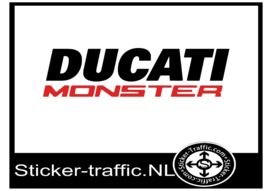 Ducati monster sticker